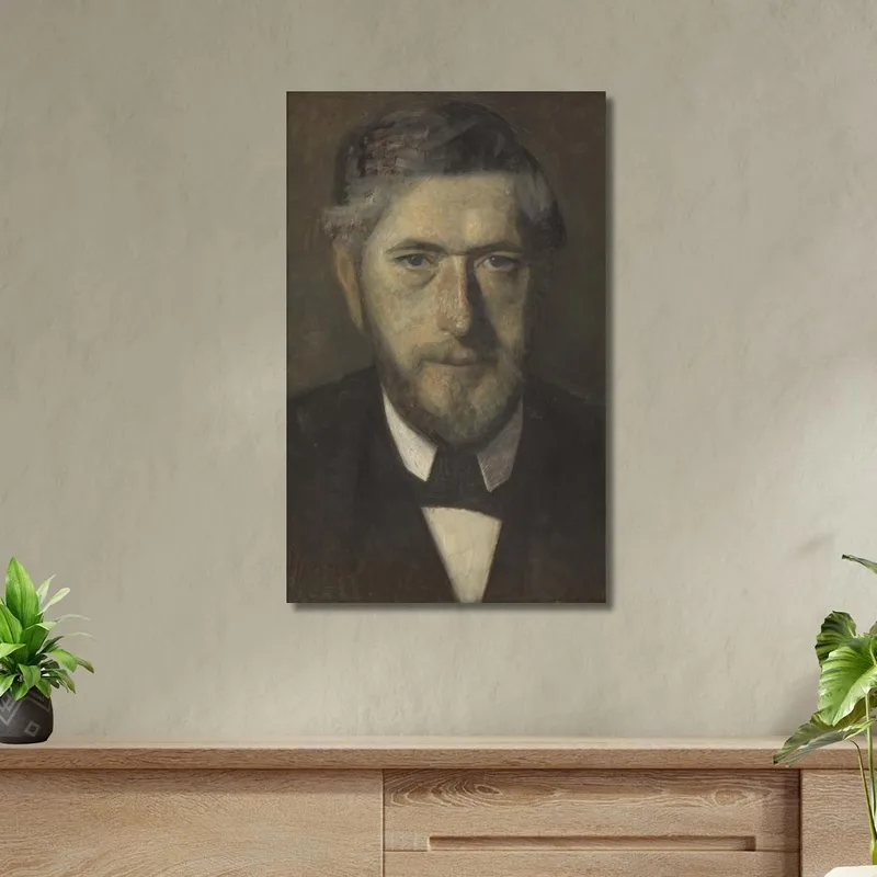 Jens Ferdinand Willumsen. Studio Per "Cinque Ritratti" Vilhelm Hammershøi