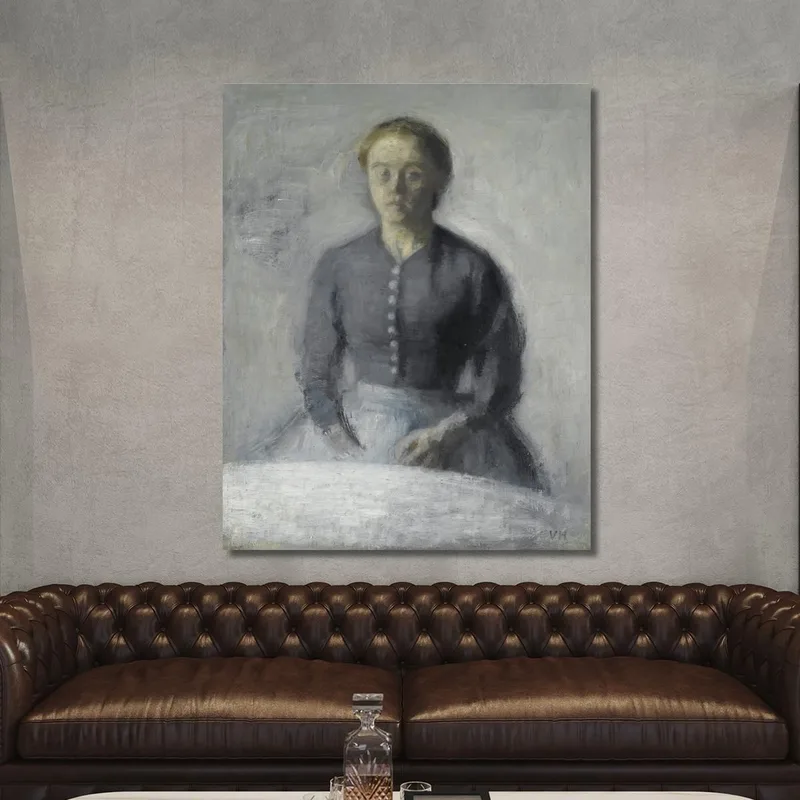 Porträt Von Ida Vilhelm Hammershøi
