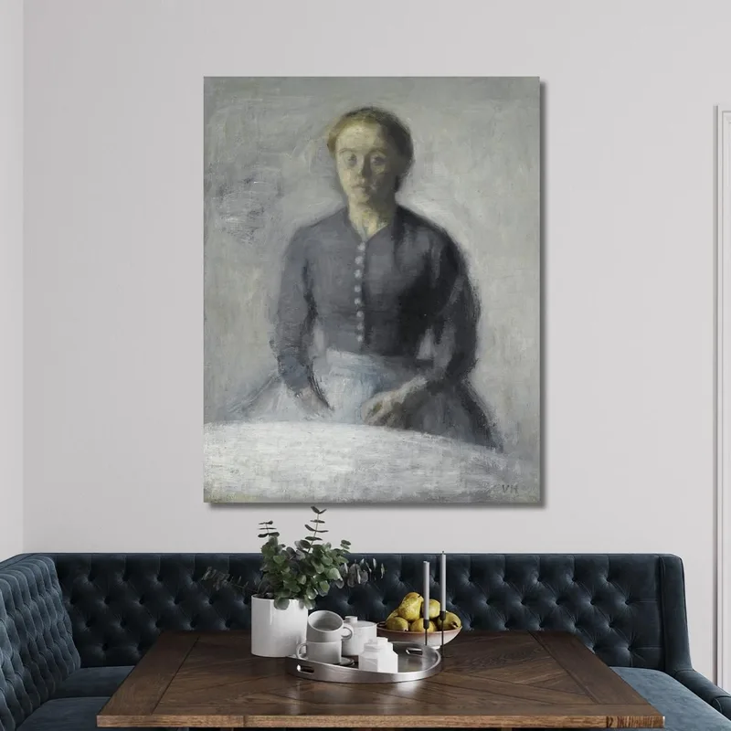 Porträt Von Ida Vilhelm Hammershøi