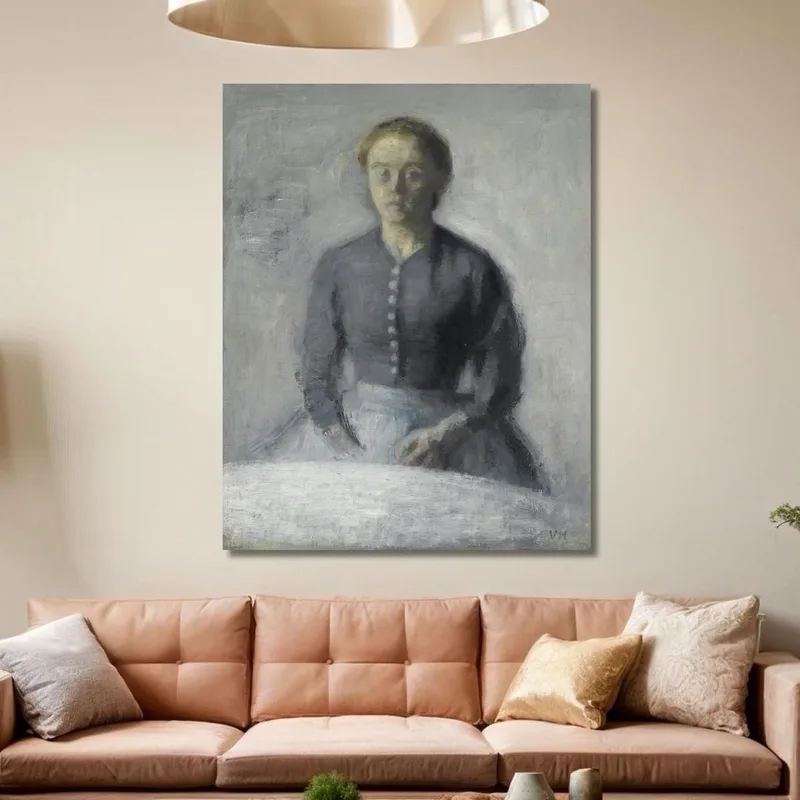Porträt Von Ida Vilhelm Hammershøi