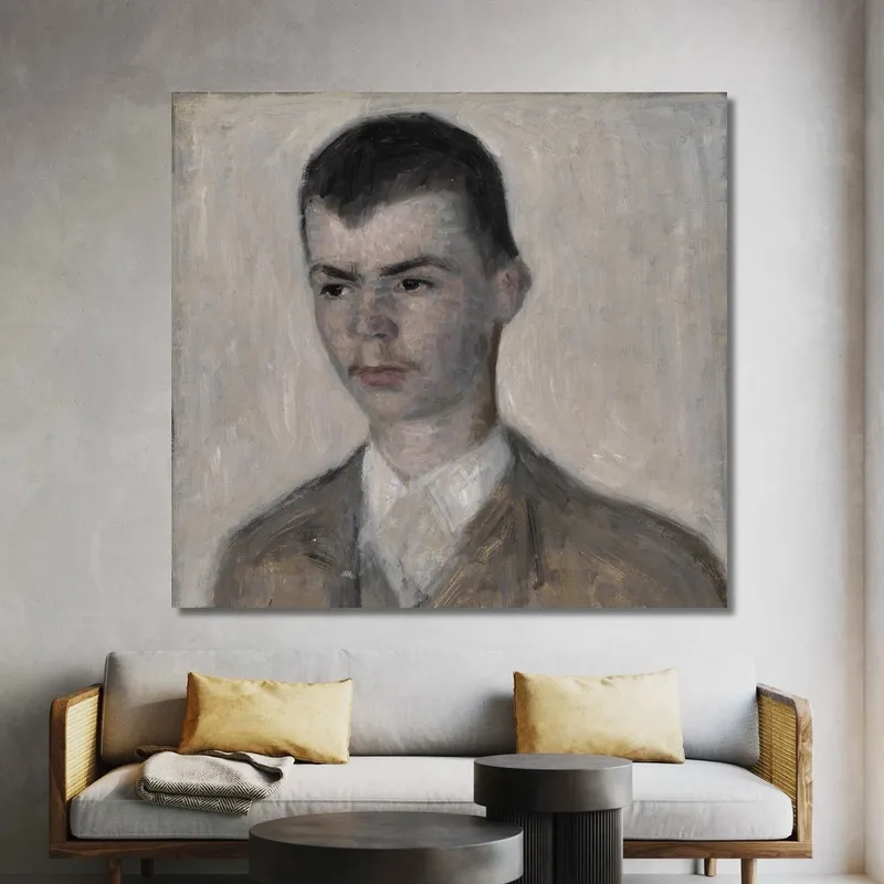Ritratto Del Fratello Dell'Artista, Svend Hammershøi Vilhelm Hammershøi