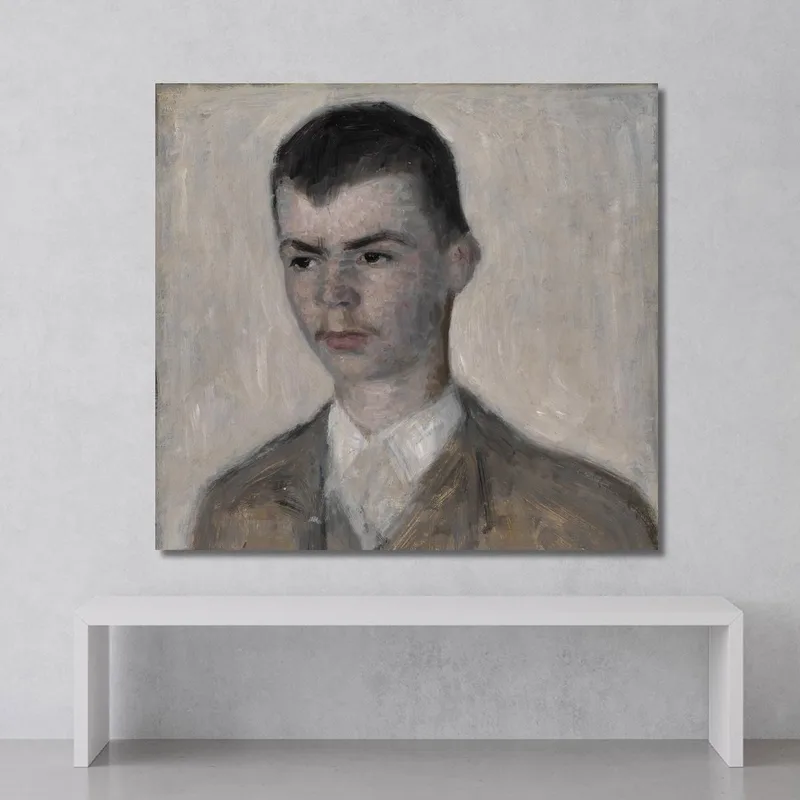 Ritratto Del Fratello Dell'Artista, Svend Hammershøi Vilhelm Hammershøi