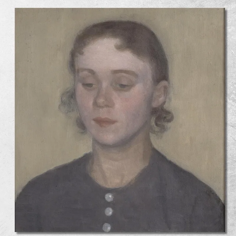 L'Épouse De L'Artiste, Ida Hammershøi, Née Ilsted Vilhelm Hammershøi tableau impression sur toile