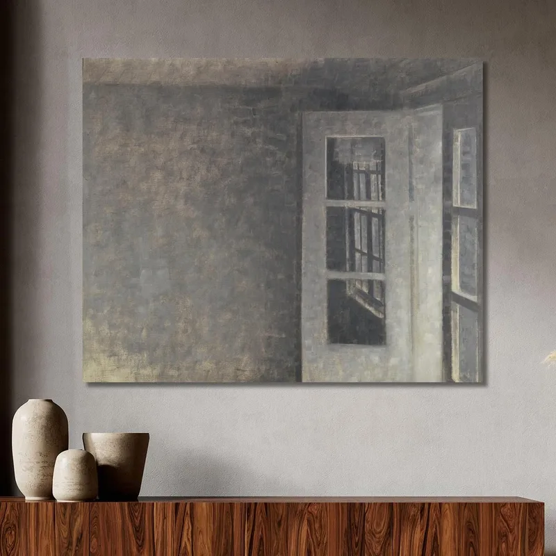 La Stanza Del Balcone A Spurveskjul Vilhelm Hammershøi