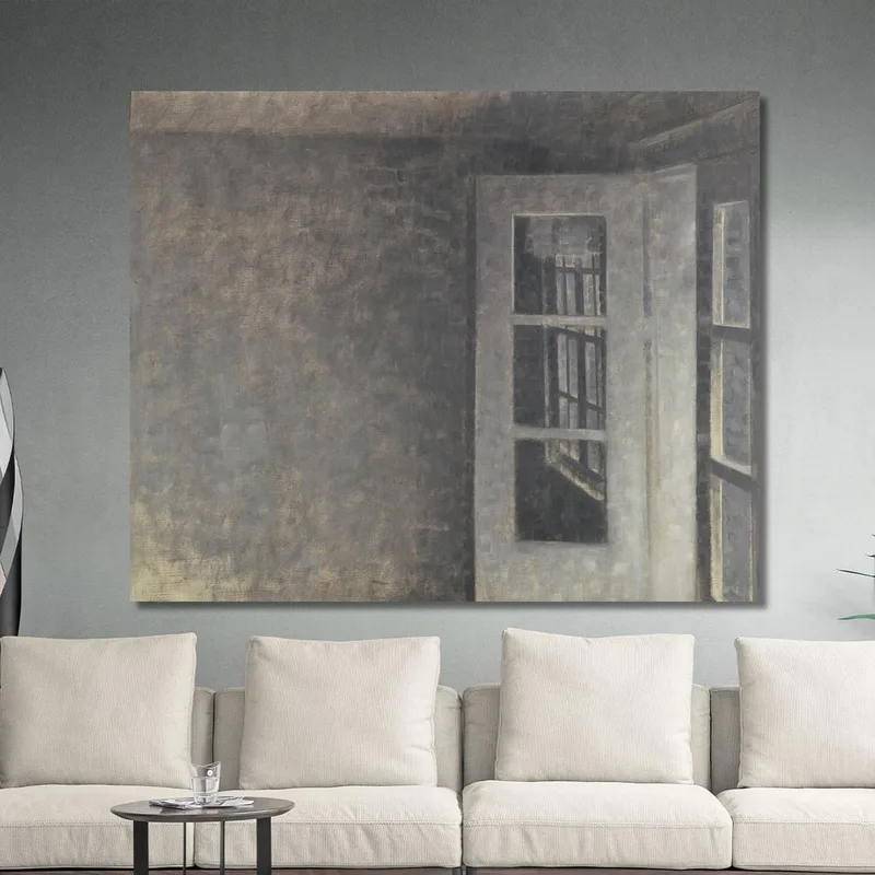 La Stanza Del Balcone A Spurveskjul Vilhelm Hammershøi