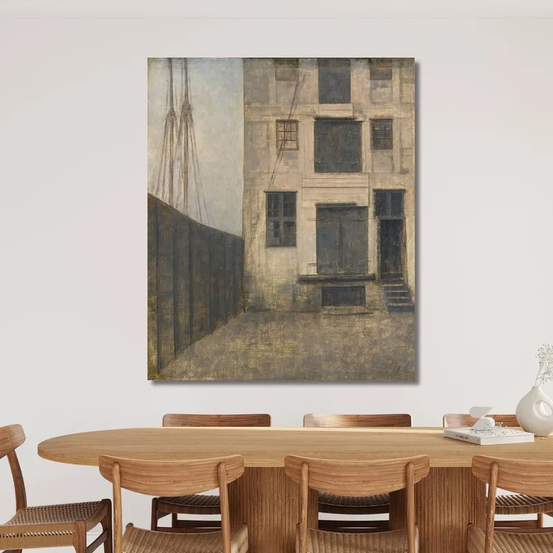 Das Alte Lagerhaus In Christianshavn Vilhelm Hammershøi