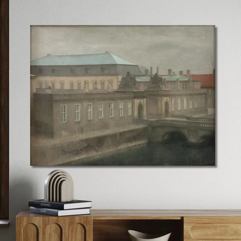 Veduta Del Palazzo Di Christiansborg. Tardo Autunno Vilhelm Hammershøi