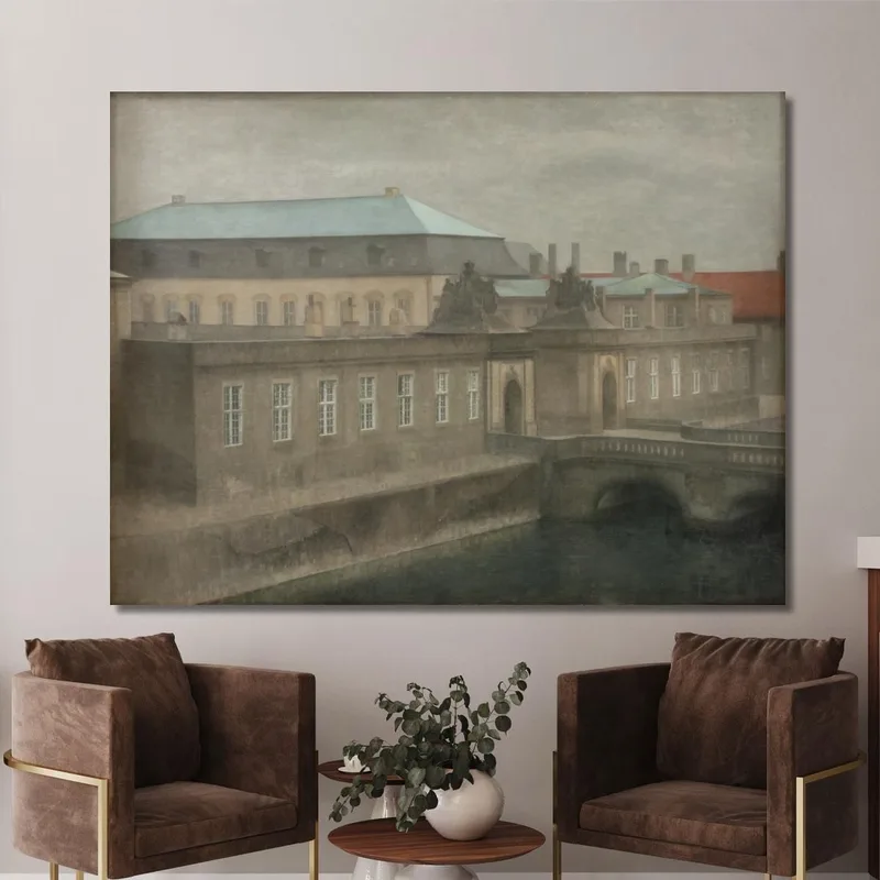 Veduta Del Palazzo Di Christiansborg. Tardo Autunno Vilhelm Hammershøi