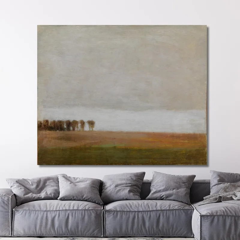 View Of Jægersborg Allé. Gentofte North Of Copenhagen Vilhelm Hammershøi
