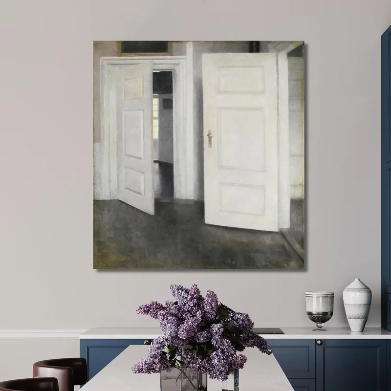 Puertas Blancas Strandgade 30 Vilhelm Hammershøi