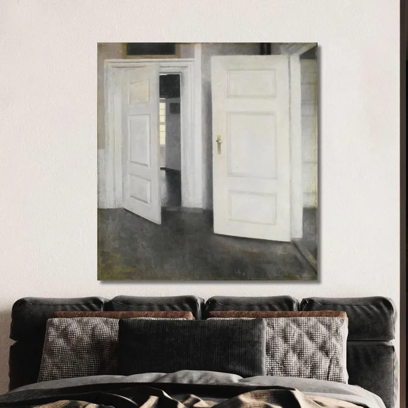 Puertas Blancas Strandgade 30 Vilhelm Hammershøi