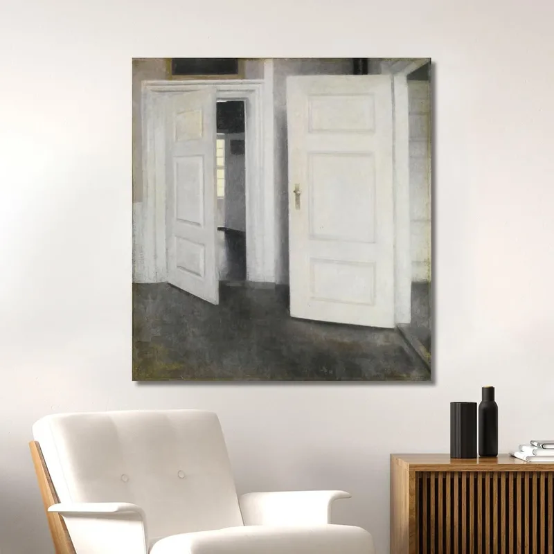 Puertas Blancas Strandgade 30 Vilhelm Hammershøi