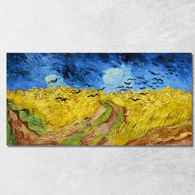 Campo Di Grano Con Corvi Vincent van Gogh