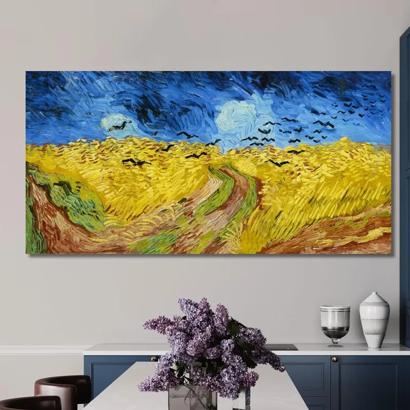 Campo Di Grano Con Corvi Vincent van Gogh