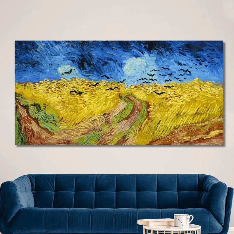 Campo Di Grano Con Corvi Vincent van Gogh