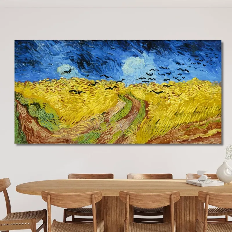Campo Di Grano Con Corvi Vincent van Gogh