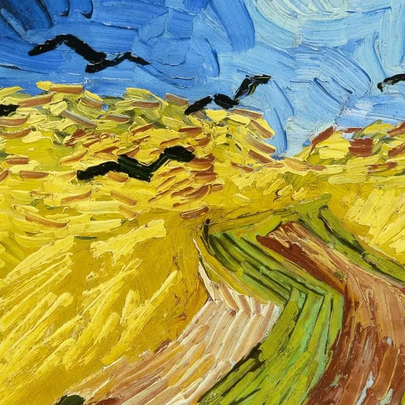 Campo Di Grano Con Corvi Vincent van Gogh