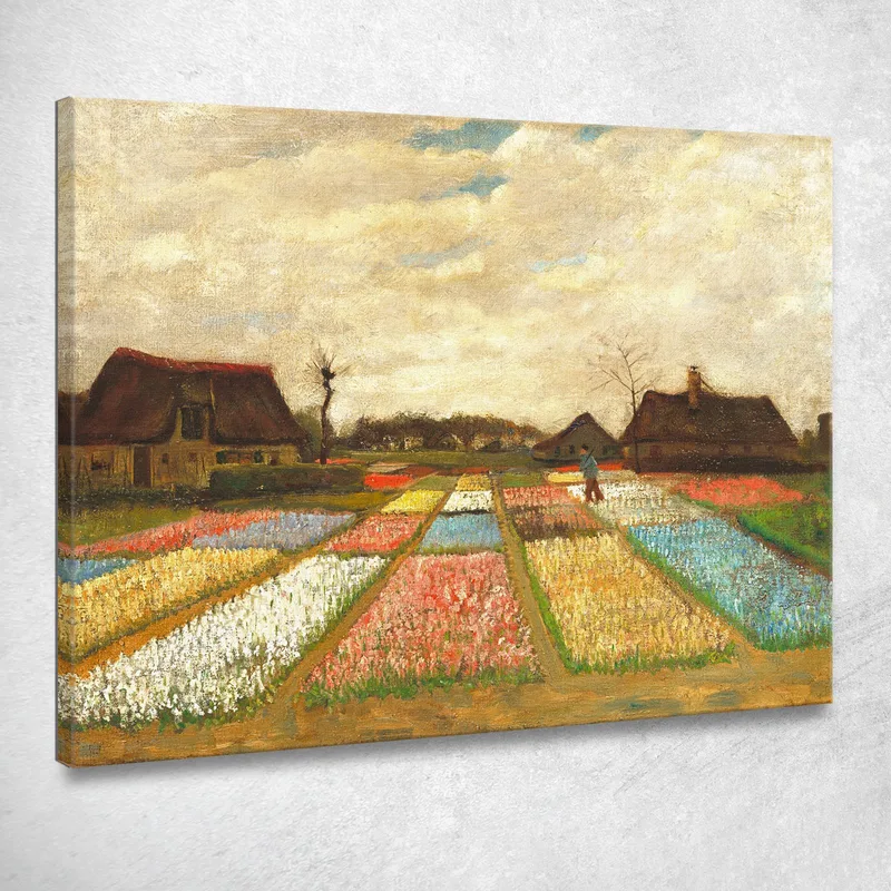 Campi Di Bulbi Vincent van Gogh quadro stampa su tela