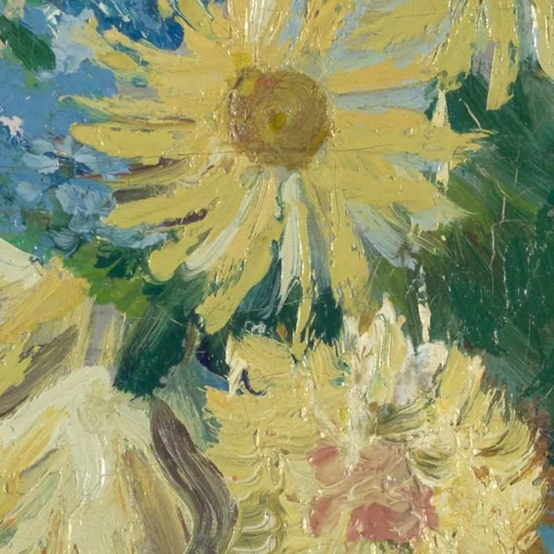 Fiori In Un Vaso Blu Vincent van Gogh