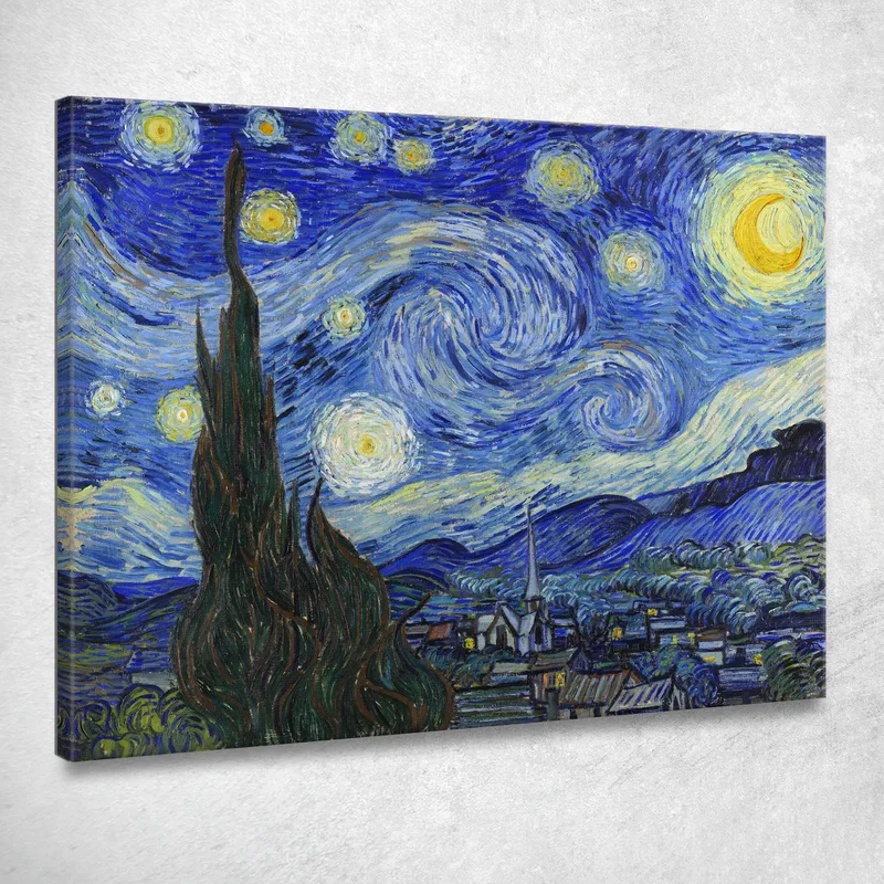 La Notte Stellata Vincent van Gogh quadro stampa su tela