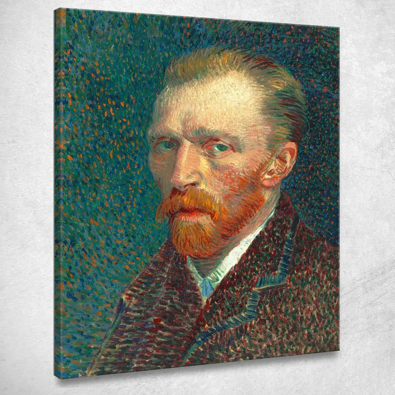 Autoritratto 1887 Vincent van Gogh quadro stampa su tela