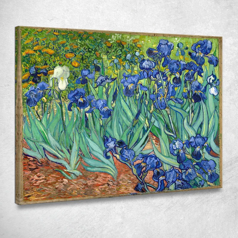 Iride 1889 Vincent van Gogh quadro stampa su tela