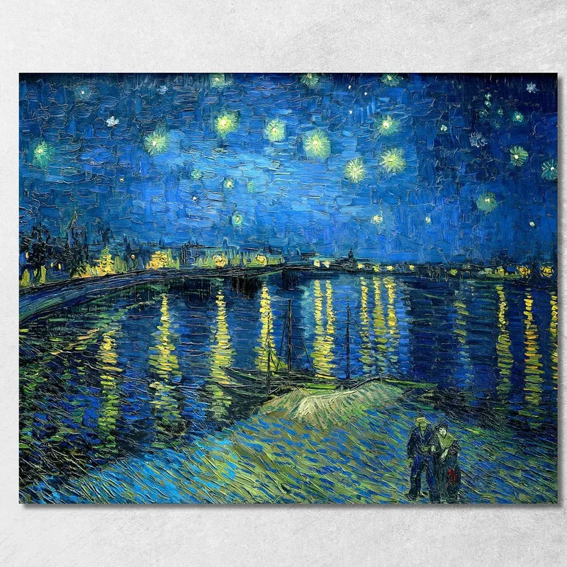 The Starry Night Over The Rhone Vincent van Gogh