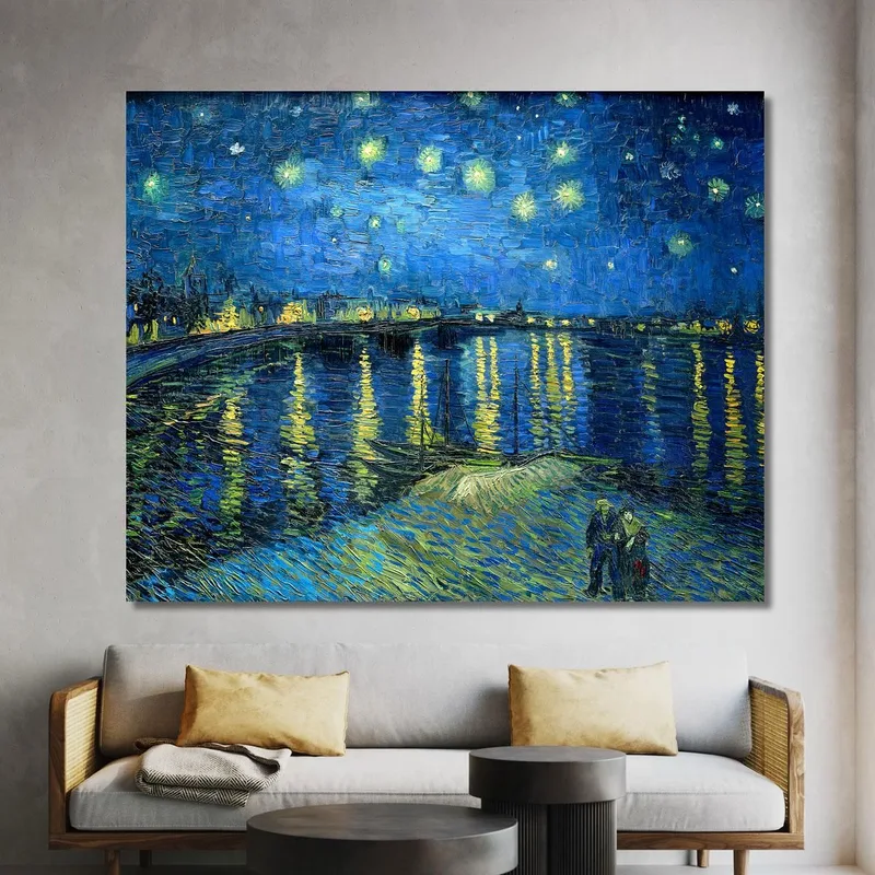 The Starry Night Over The Rhone Vincent van Gogh