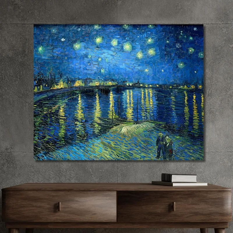 The Starry Night Over The Rhone Vincent van Gogh