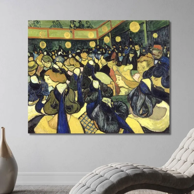 The Arles Ballroom Vincent van Gogh