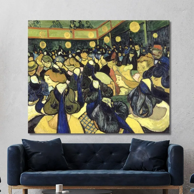 The Arles Ballroom Vincent van Gogh