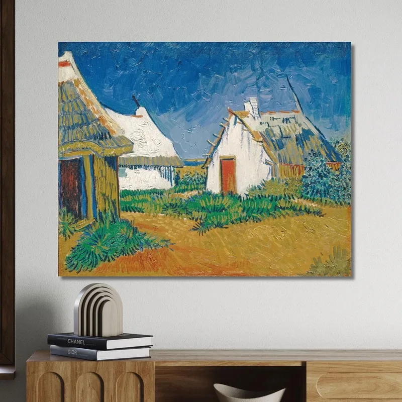 Cottage Bianchi A Saintes-Maries Vincent van Gogh