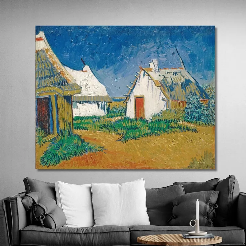 Cottage Bianchi A Saintes-Maries Vincent van Gogh