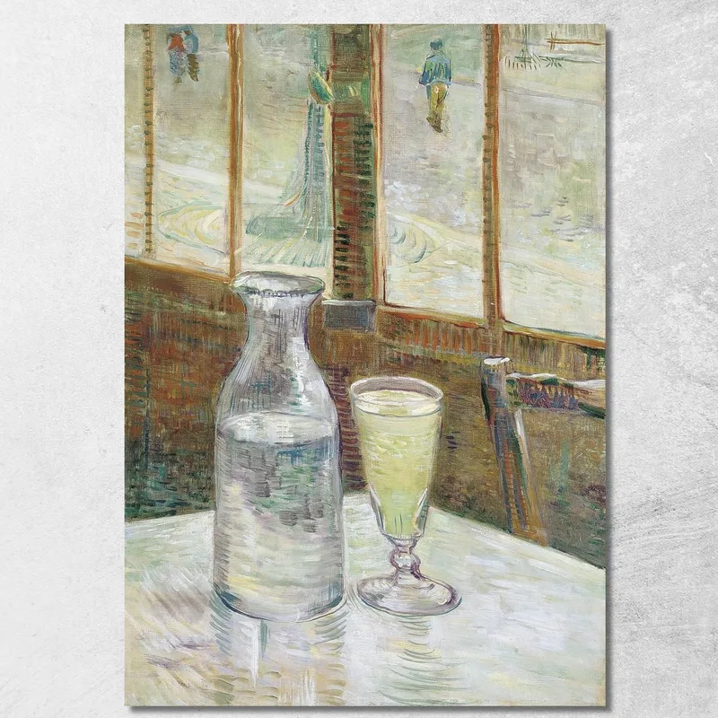 Mesa De Café Con Absenta Vincent van Gogh
