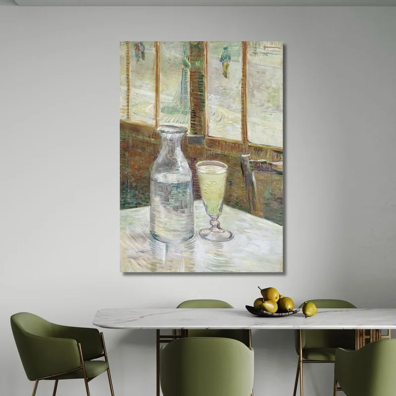 Mesa De Café Con Absenta Vincent van Gogh