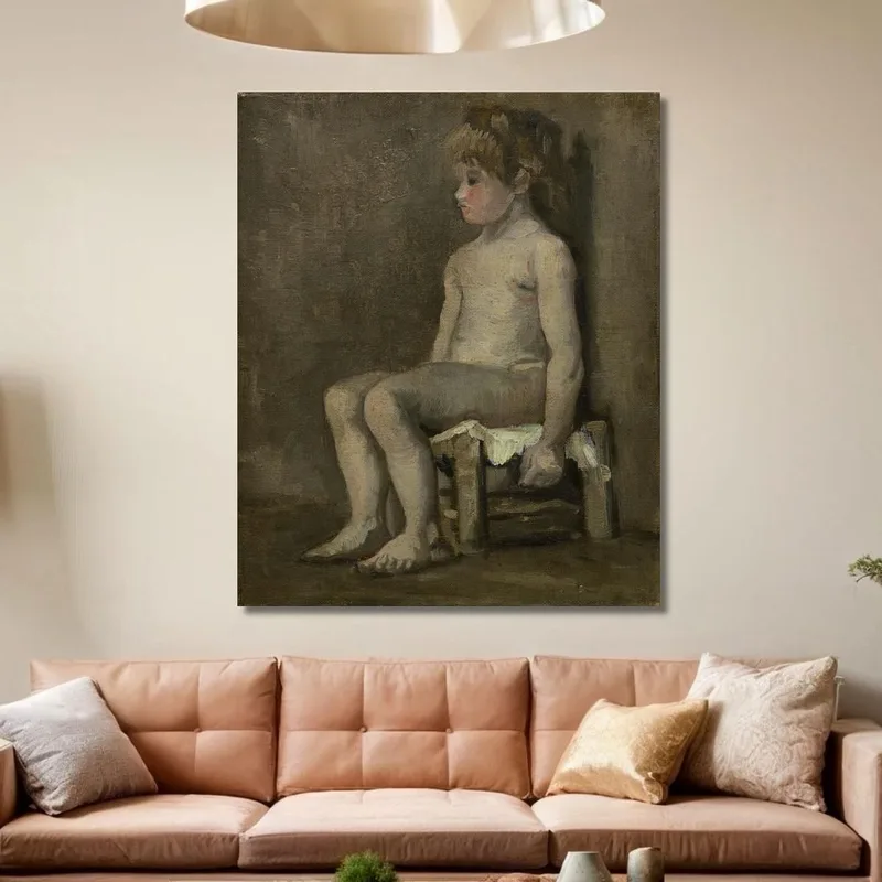 Ragazza Nuda Seduta Vincent van Gogh