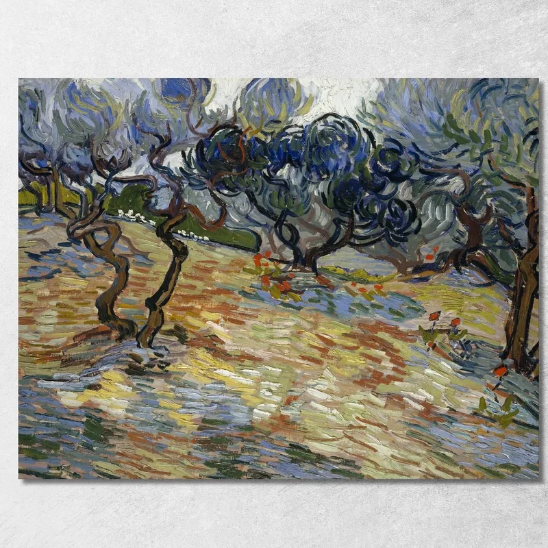 Olivenbäume 3 Vincent van Gogh