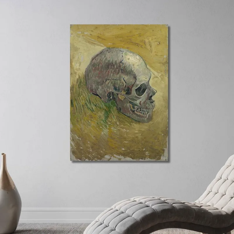 Schädel Vincent van Gogh