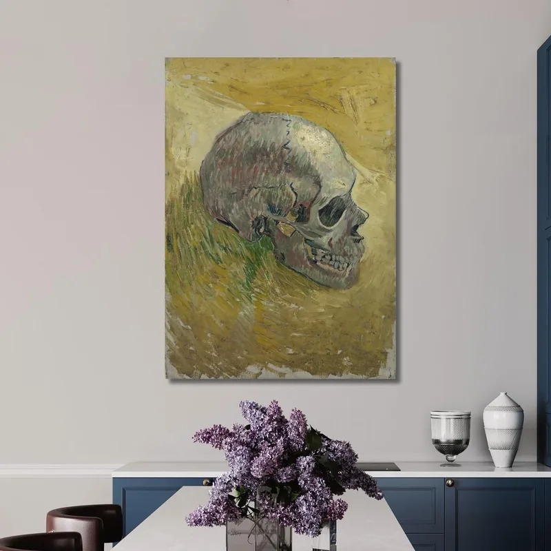 Schädel Vincent van Gogh