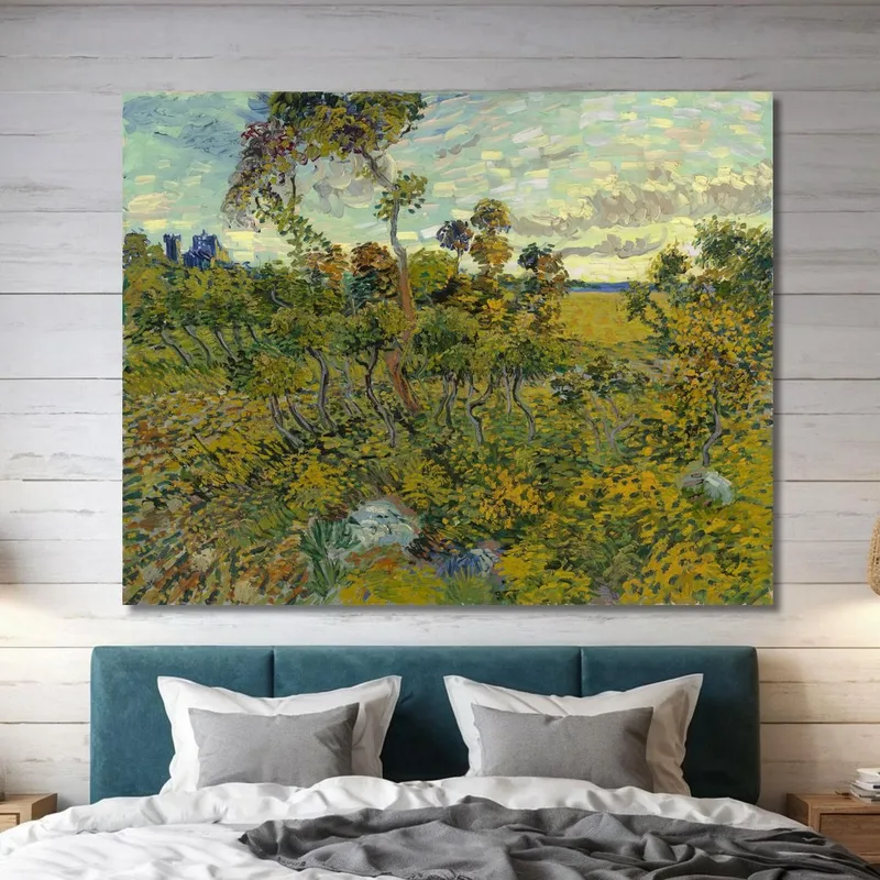 Coucher De Soleil À Montmajour Vincent van Gogh