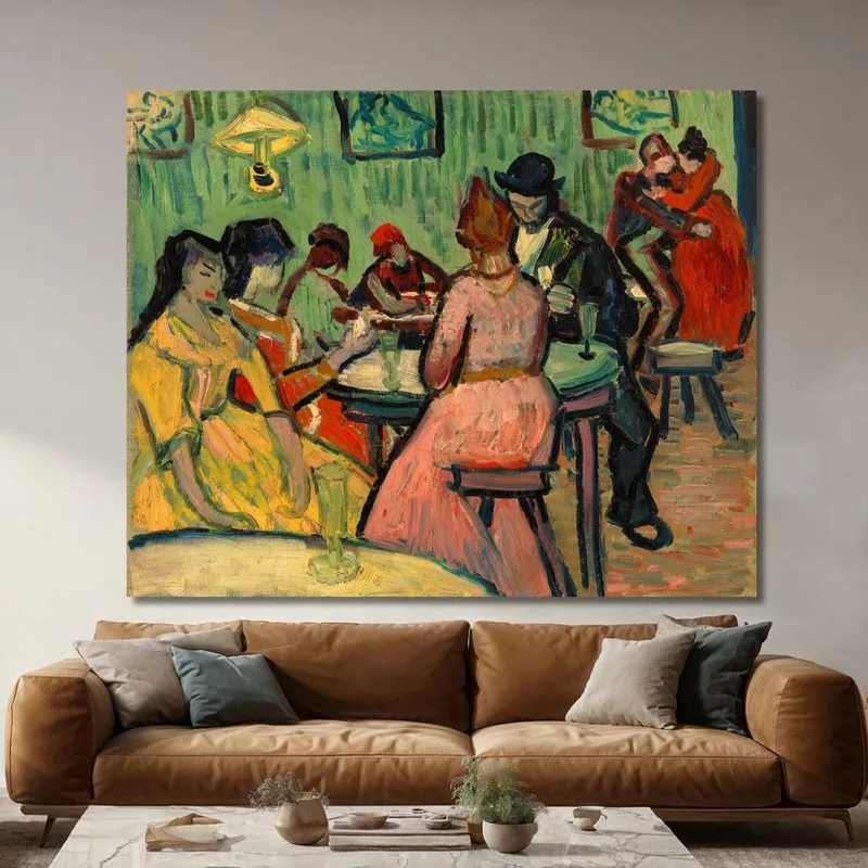 Il Bordello Le Lupanar Vincent van Gogh