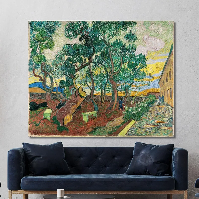 Il Giardino Dell'Ospedale Saint-Paul Vincent van Gogh