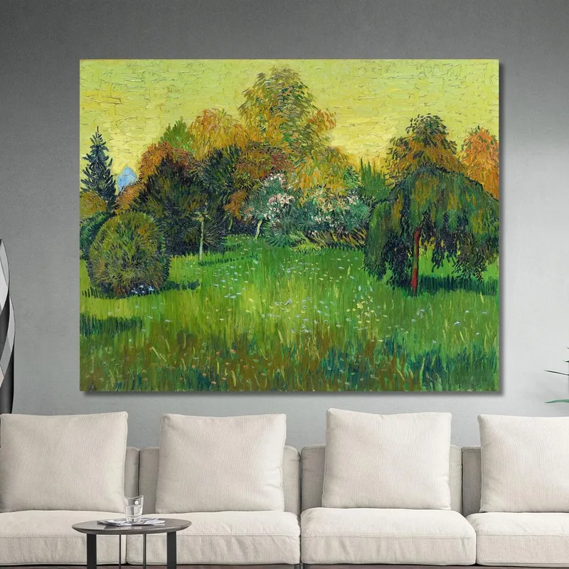 El Jardín Del Poeta Vincent van Gogh