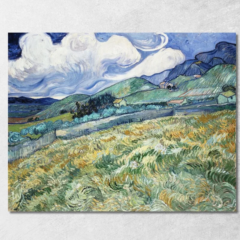 Paesaggio Di Saint-Rémy 1889 Vincent van Gogh
