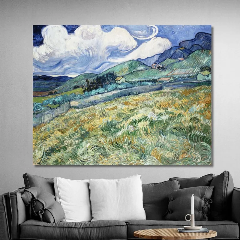 Paesaggio Di Saint-Rémy 1889 Vincent van Gogh