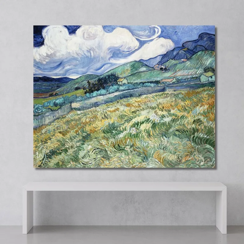 Paesaggio Di Saint-Rémy 1889 Vincent van Gogh
