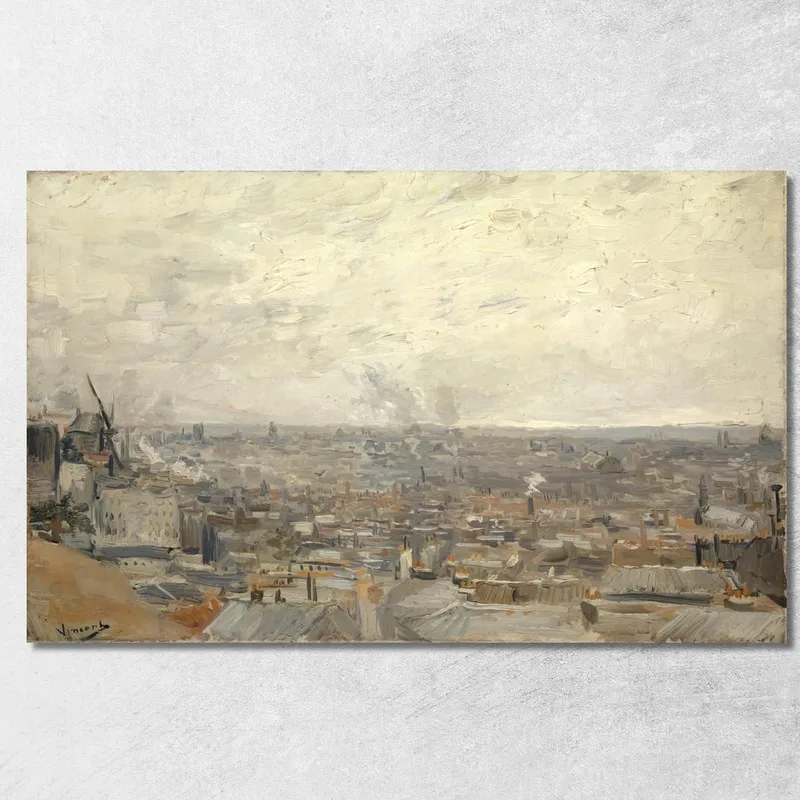 Vista Desde Montmartre Vincent van Gogh