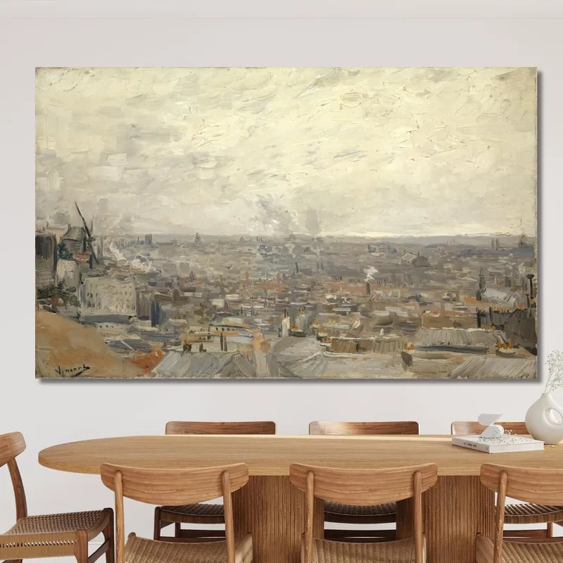 Vista Desde Montmartre Vincent van Gogh