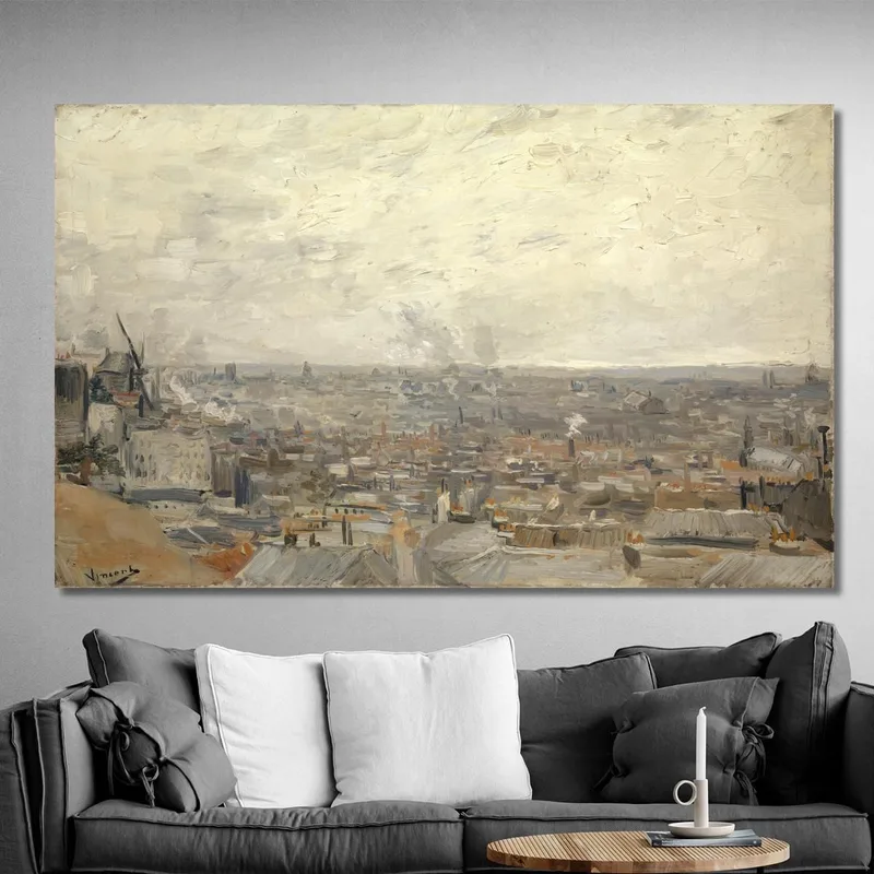Vista Desde Montmartre Vincent van Gogh