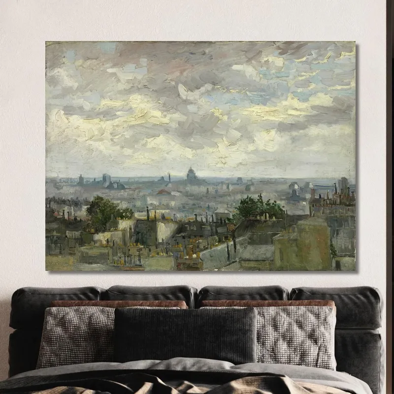 Vue De Paris Vincent van Gogh